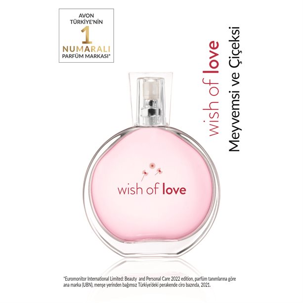 ادوتویلت زنانه ویش آو لاو آون Avon Wish Of Love EDT 50ml